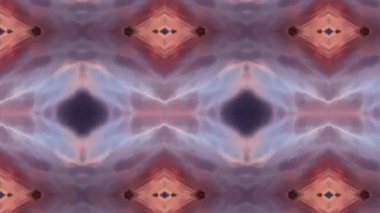 Dikensiz geometrik süslemeli görüntü. Soyut illüzyon arka planı