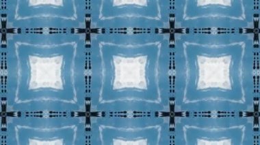 Dikensiz geometrik süslemeli görüntü. Soyut illüzyon arka planı