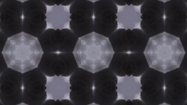 Dikensiz geometrik süslemeli görüntü. Soyut illüzyon arka planı