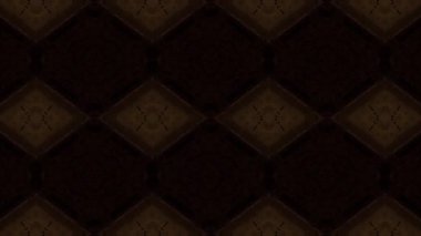 Dikensiz geometrik süslemeli görüntü. Soyut illüzyon arka planı