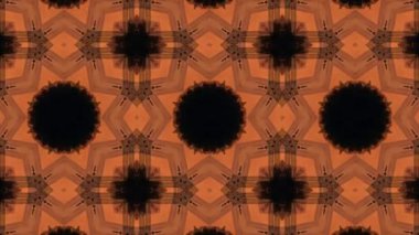 Dikensiz geometrik süslemeli görüntü. Soyut illüzyon arka planı