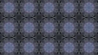 Dikensiz geometrik süslemeli görüntü. Soyut illüzyon arka planı