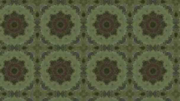 Beelden Met Een Naadloos Geometrisch Sierpatroon Abstracte Illusie Achtergrond — Stockvideo