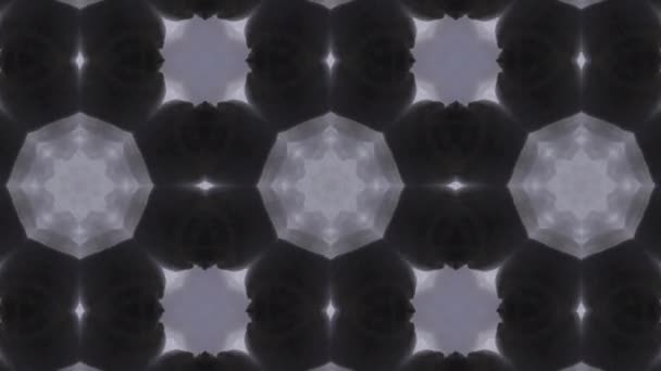 具有无缝几何装饰图案的图像 抽象幻象背景 — 图库视频影像