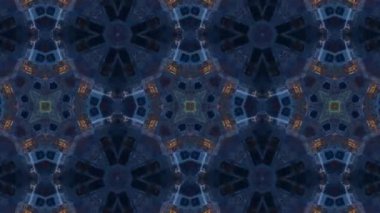 Dikensiz geometrik süslemeli görüntü. Soyut illüzyon arka planı