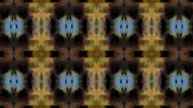 Dikensiz geometrik süslemeli görüntü. Soyut illüzyon arka planı