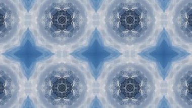 Dikensiz geometrik süslemeli görüntü. Soyut illüzyon arka planı