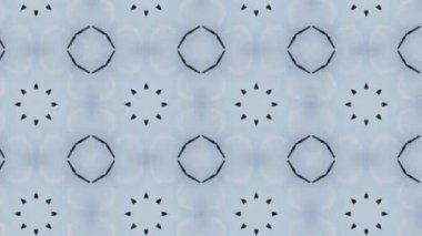 Dikensiz geometrik süslemeli görüntü. Soyut illüzyon arka planı
