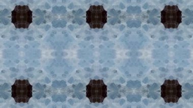 Dikensiz geometrik süslemeli görüntü. Soyut illüzyon arka planı