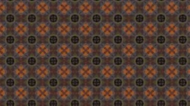 Dikensiz geometrik süslemeli görüntü. Soyut illüzyon arka planı