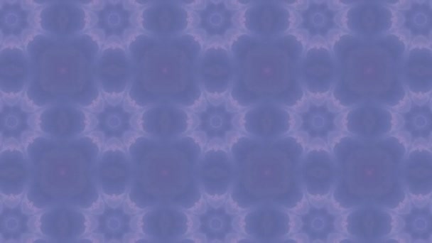 Footage Seamless Geometric Ornamental Pattern Abstract Illusion Background — Stock Video