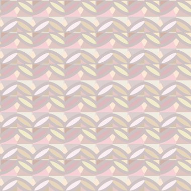 Modern geometrik vektör tasarımı, kusursuz desen çizimi