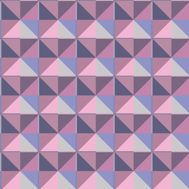 Modern geometrik vektör tasarımı, kusursuz desen çizimi