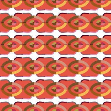 Soyut geometrik şablonun vektör çizimi