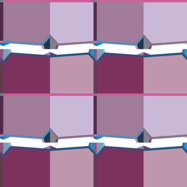 Soyut arkaplan ile kusursuz geometrik süsleme deseni