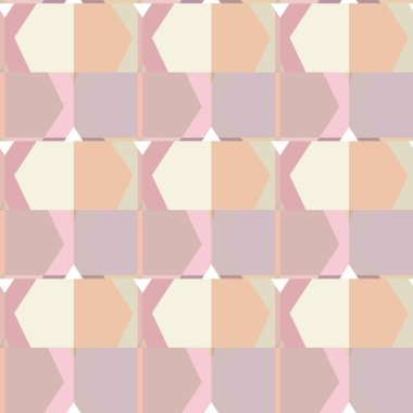 Kusursuz geometrik süslemeli desen, soyut illüzyon arka planı   