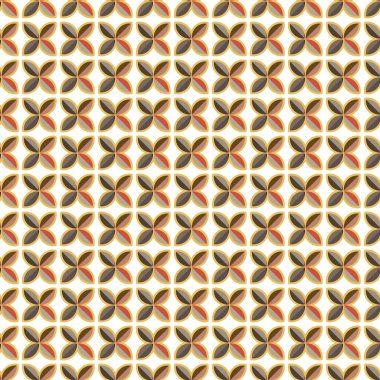 Kusursuz geometrik süslemeli desen, soyut illüzyon arka planı