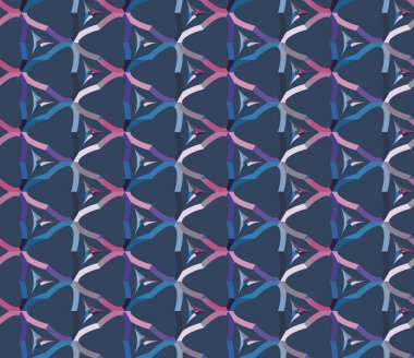 modern biçim illüstrasyonu, vektör geometrik dikişsiz desen