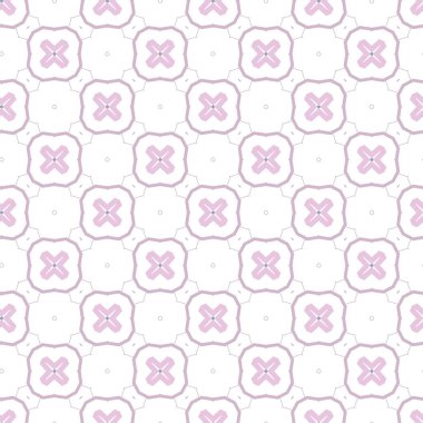 Modern geometrik vektör tasarımı, kusursuz desen çizimi