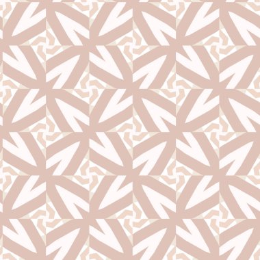 Soyut arkaplan ile kusursuz geometrik süsleme deseni