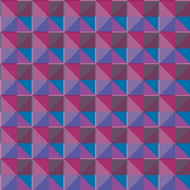 Modern geometrik vektör tasarımı, kusursuz desen çizimi