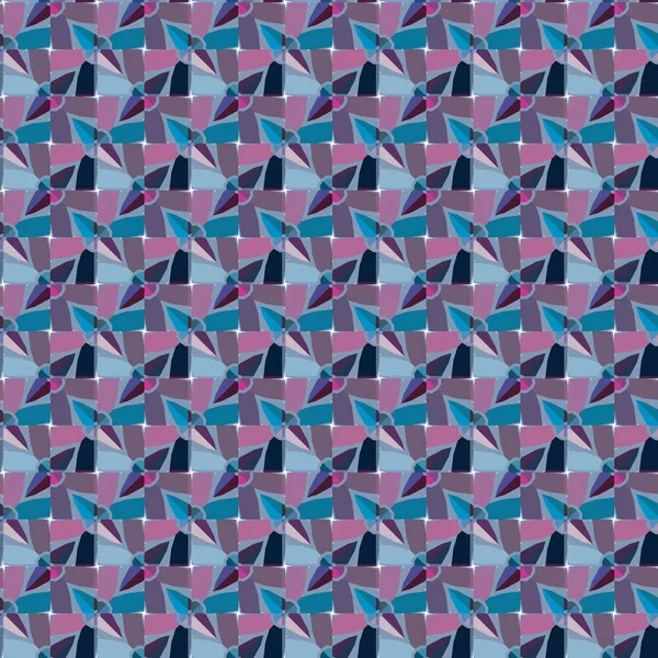 Бесшовный Геометрический Орнамент Абстрактным Фоном — стоковый вектор