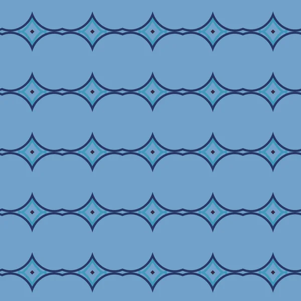 現代の幾何学的ベクトル設計シームレスなパターン図 — ストックベクタ