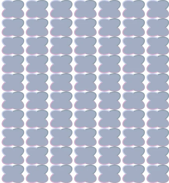 Sömlös Geometriska Prydnadsmönster Abstrakt Illusion Bakgrund — Stock vektor