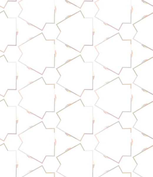 Безшовний Геометричний Орнаментальний Візерунок Абстрактним Фоном — стоковий вектор