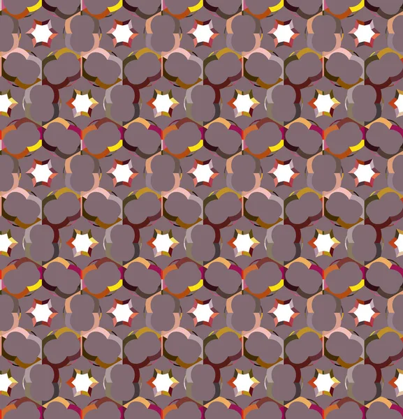 Impresión Ornamental Abstracta Fondo Tela Patrón Sin Costuras — Archivo Imágenes Vectoriales