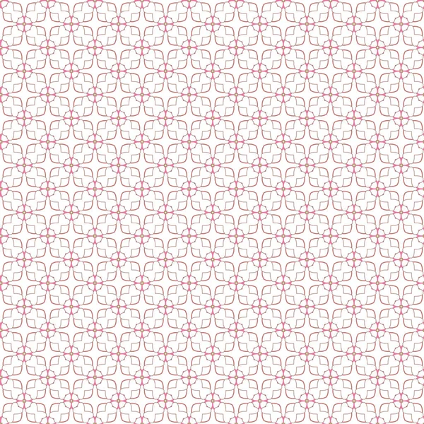 Nahtlose Geometrische Ornamentale Muster Abstrakte Illusion Hintergrund — Stockvektor