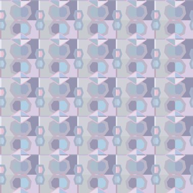 Modern geometrik vektör tasarımı, kusursuz desen çizimi