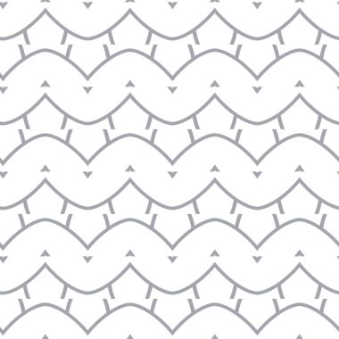 Modern geometrik vektör tasarımı, kusursuz desen çizimi