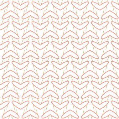 Modern geometrik vektör tasarımı, kusursuz desen çizimi