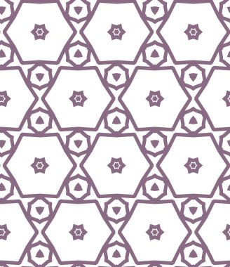 Kusursuz geometrik süslemeli desen, soyut illüzyon arka planı   