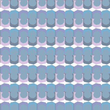 Modern geometrik vektör tasarımı, kusursuz desen çizimi