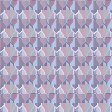 Soyut geometrik şablonun vektör çizimi 