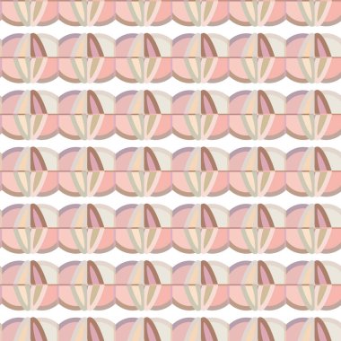 Modern geometrik vektör tasarımı, kusursuz desen çizimi