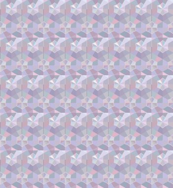 Soyut geometrik şablonun vektör çizimi