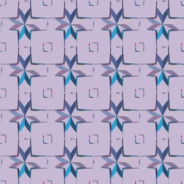 Modern geometrik vektör tasarımı, kusursuz desen çizimi