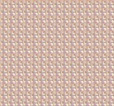 Modern geometrik vektör tasarımı, kusursuz desen çizimi