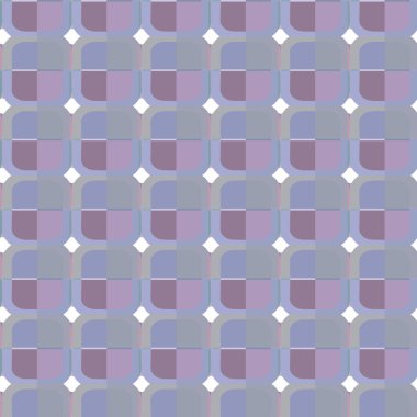 Modern geometrik vektör tasarımı, kusursuz desen çizimi