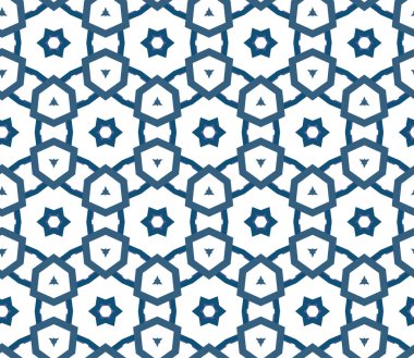 Modern geometrik vektör tasarımı, kusursuz desen çizimi