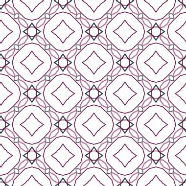 Modern geometrik vektör tasarımı, kusursuz desen çizimi