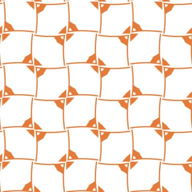 Modern geometrik vektör tasarımı, kusursuz desen çizimi