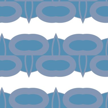 Modern geometrik vektör tasarımı, kusursuz desen çizimi