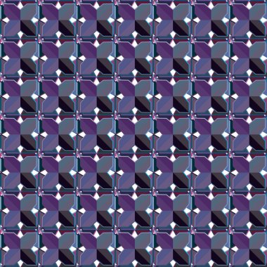 Modern geometrik vektör tasarımı, kusursuz desen çizimi