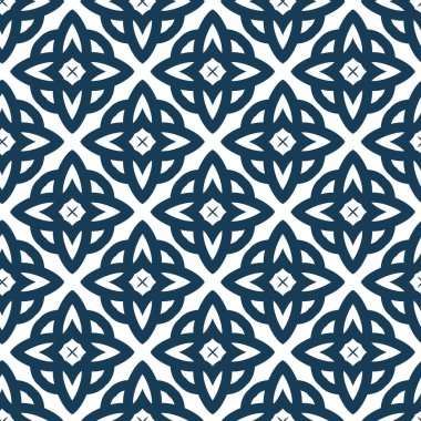 Kusursuz geometrik süslemeli desen, soyut illüzyon arka planı   