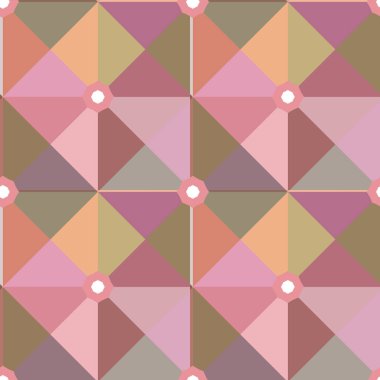 Soyut geometrik şablonun vektör çizimi