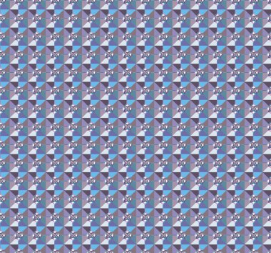 Soyut arkaplan ile kusursuz geometrik süsleme deseni